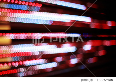 defocused bokeh graphic of lights line 13392480
