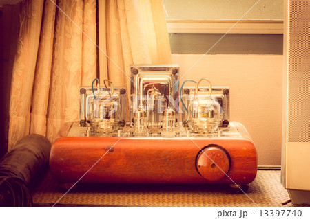 Vintage valve tube amplifier from 1950 13397740
