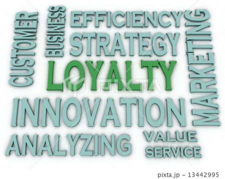 3d imagen Loyalty issues concept word cloud background 3d imagen Loyalty issues concept word cloud background 13442995