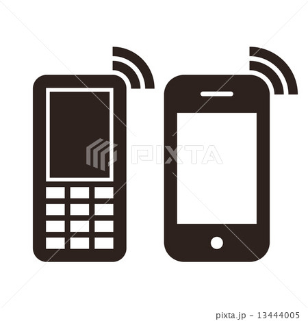 Mobile phone icons Mobile phone icons 13444005