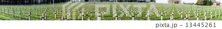 Panorama Cemetery world war one in France Vimy La Targette 13445261