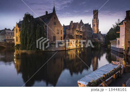 Bruges Belfry in the Evening Bruges Belfry in the Evening 13448101