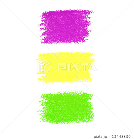 Mardi Gras pastel crayon spots 13448336
