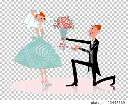 結婚　プロポーズ 13448889
