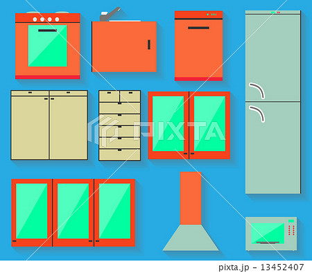 Accessories of kitchen design.  Accessories of kitchen design.  13452407