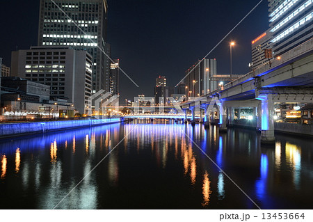 大阪中之島の夜景（１） 13453664