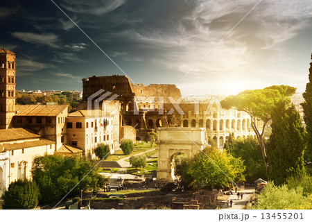 Colosseum in Rome, Italy 13455201