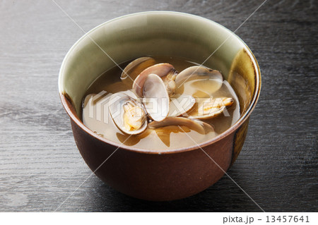 あさりの味噌汁 13457641