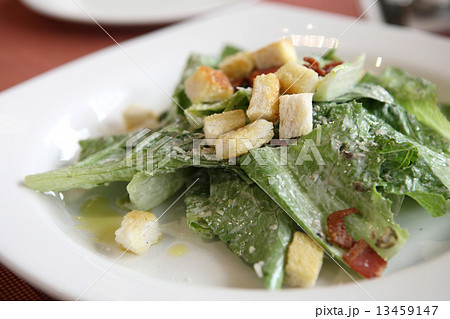 Caesar salad in close up 13459147
