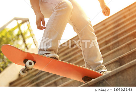 skateboarding legs 13462143