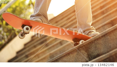 skateboarding legs 13462146