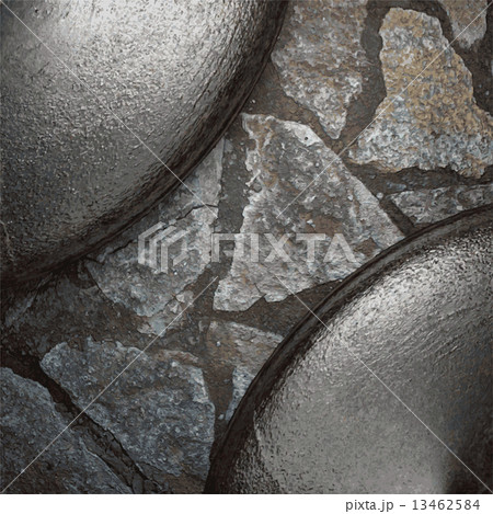 metal and stone background metal and stone background 13462584