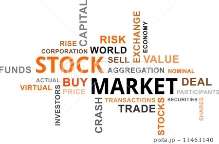 word cloud - stock market word cloud - stock market 13463140