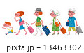 旅行　三世代家族 13463302