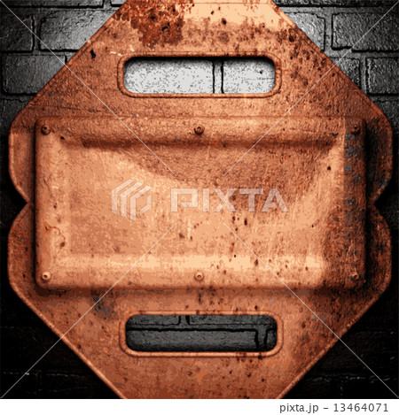 Old metal background Old metal background 13464071