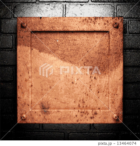 Old metal background Old metal background 13464074