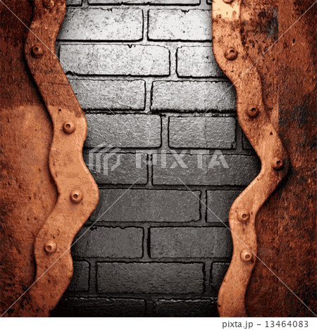 Old metal background Old metal background 13464083