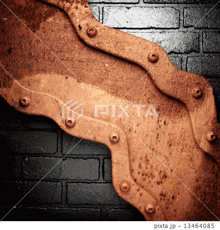 Old metal background Old metal background 13464085