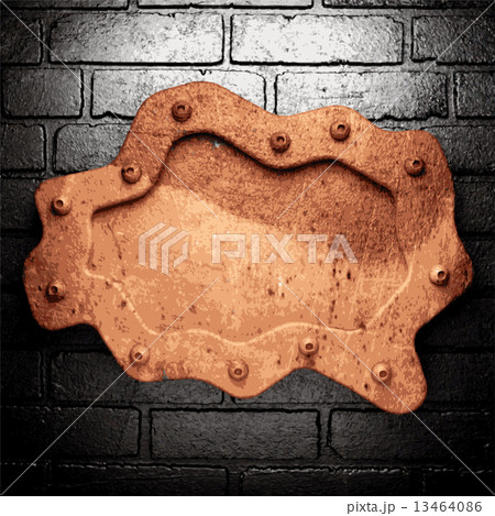 Old metal background Old metal background 13464086