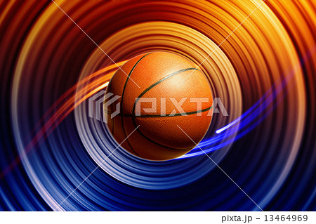 Abstract basketball 13464969