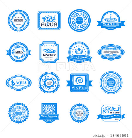 Water emblems set  13465691