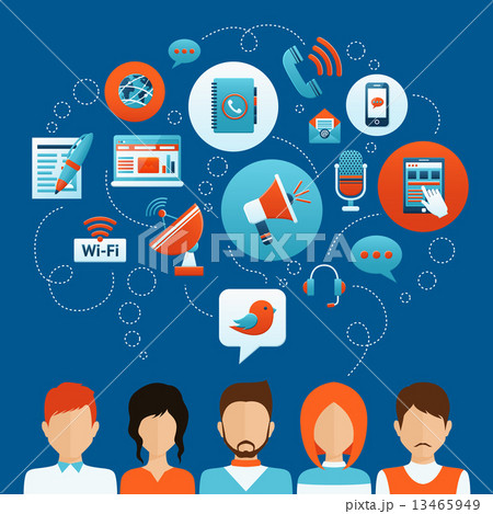 People Communication Concept People Communication Concept 13465949