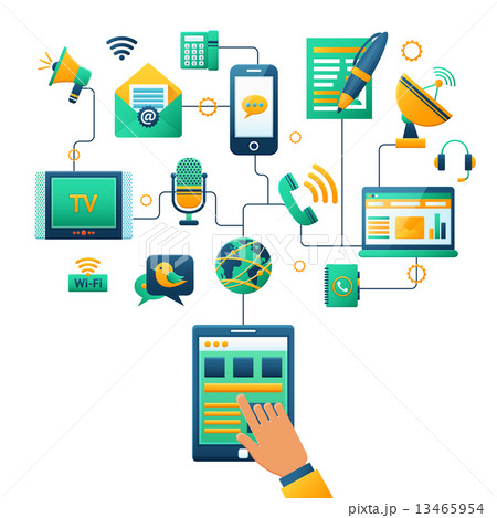 Communication Concept Illustration Communication Concept Illustration 13465954