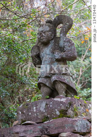 報恩寺・吽形仁王像 13470440