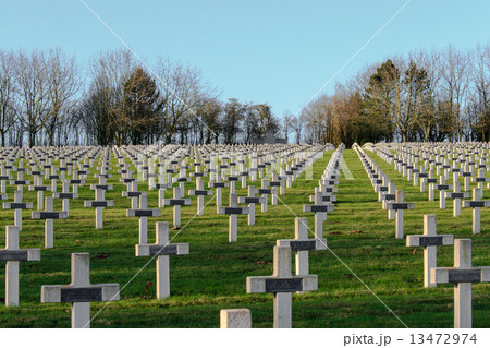 cemetery of French soldiers from World War 1 in Targette 13472974