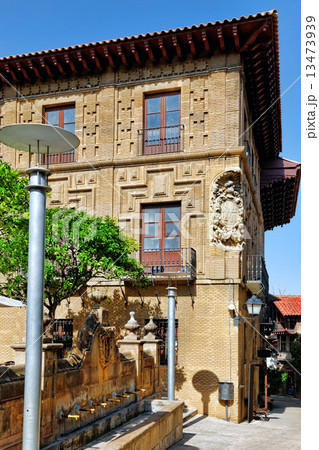 Typical landscapes and authentic Catalan cozy streets in cities 13473939