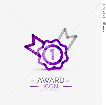 Award icon, logo. Award icon, logo. 13474601