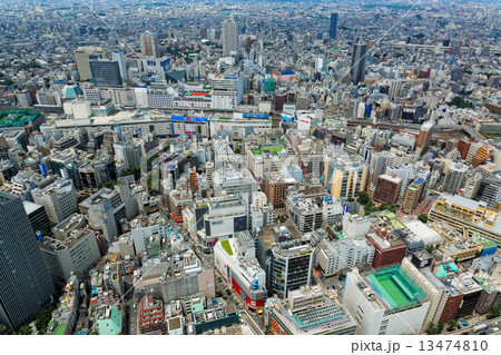 池袋駅と周囲の景観 13474810