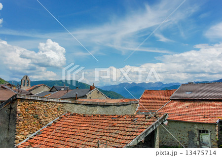 Old mountain village  13475714