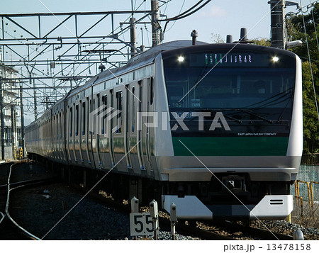 川越線　Ｅ233系　南古谷駅 13478158