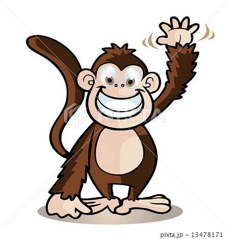 cute monkey cartoon cute monkey cartoon 13478171