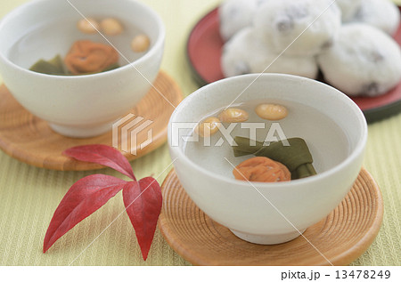 節分の福茶と豆大福 13478249