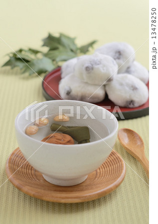 節分の福茶と豆大福 13478250