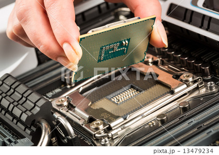 Modern processor and motherboard Modern processor and motherboard 13479234