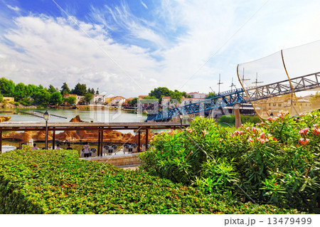 Roller Coaster in funny amusement park Roller Coaster in funny amusement park 13479499