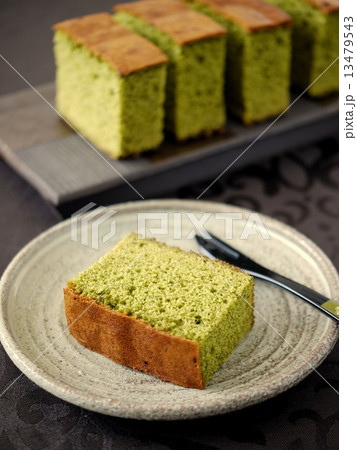 抹茶カステラ（縦位置） 13479543