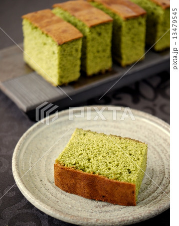 抹茶カステラ カットバージョン 抹茶カステラ カットバージョン 13479545