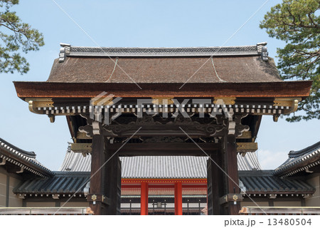 京都御苑　建礼門 13480504