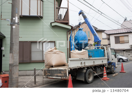 地盤改良工事用の建築資材 13480704