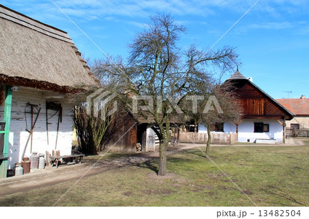 Old village houses 13482504