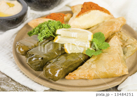 Arab Snacks - Sarma, borek and fatayer.  13484251