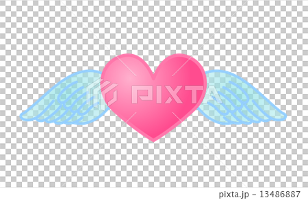 ハート羽 13486887