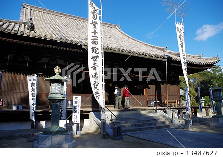 太山寺の本堂 13487627