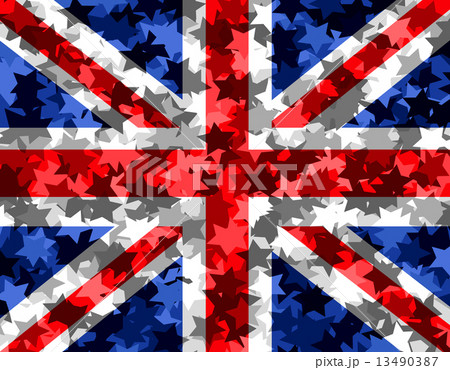National flag of UK , the United Kingdom of Great Britain and No National flag of UK , the United Kingdom of Great Britain and No 13490387