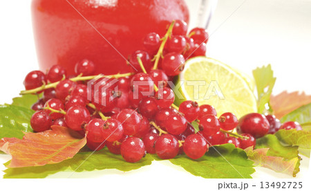 fresh fruits and red juice 13492725
