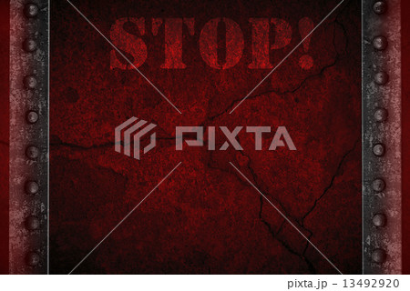 Red background with concrete  13492920